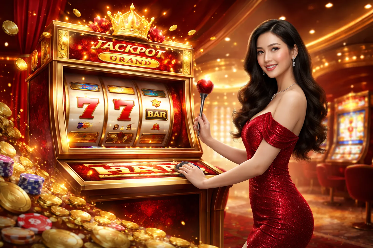 Hình ảnh chính trò chơi Slot 55vin uy tín